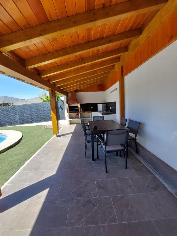 Villa Casa Con Piscina Y Barbacoa Freixido Exterior foto