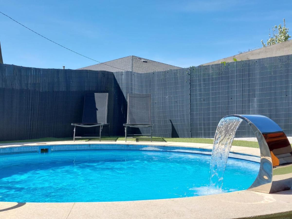 Villa Casa Con Piscina Y Barbacoa Freixido Exterior foto